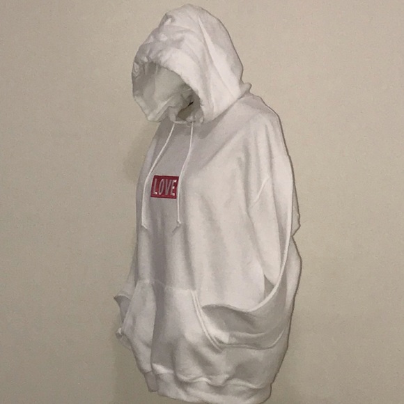 WHiTE ❤️LOVE THE HOODiE ❤️ ViP LiMITED EDiTiON - Picture 5 of 8